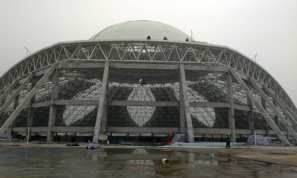 张家港温泉馆网架工程